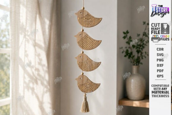 Download Layered Hanging Ornament Laser Cut | CNC - Premium Resources